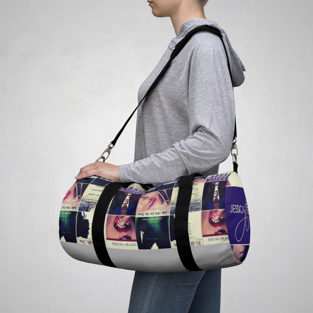 Book Collage Duffel Bag
