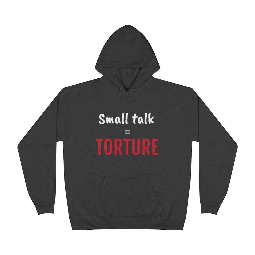 'Small Talk' Pullover Unisex Hoodie