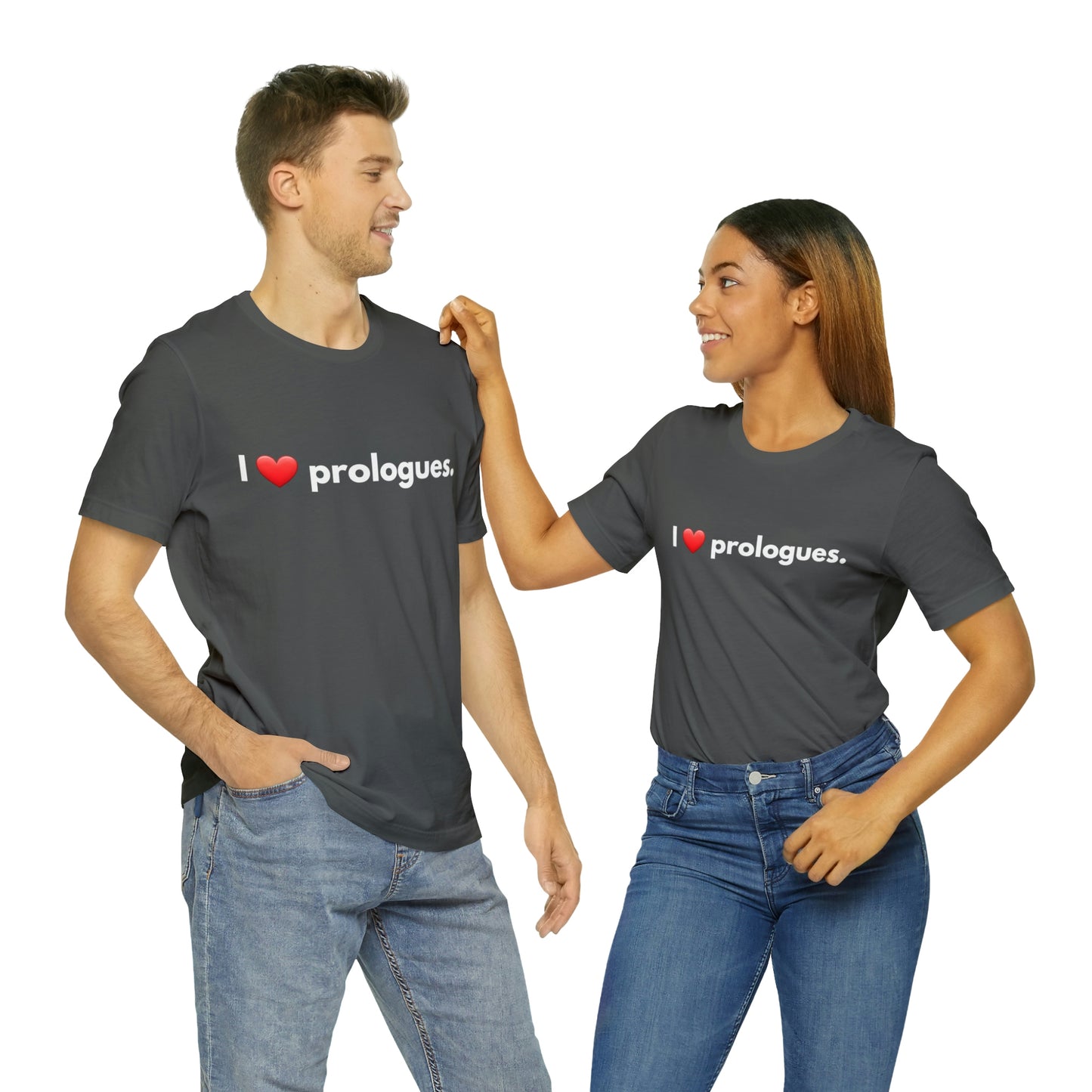 I heart Prologues Unisex Jersey Short Sleeve Tee