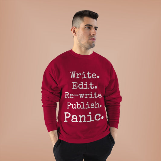 Writing Process Unisex Crewneck Sweatshirt