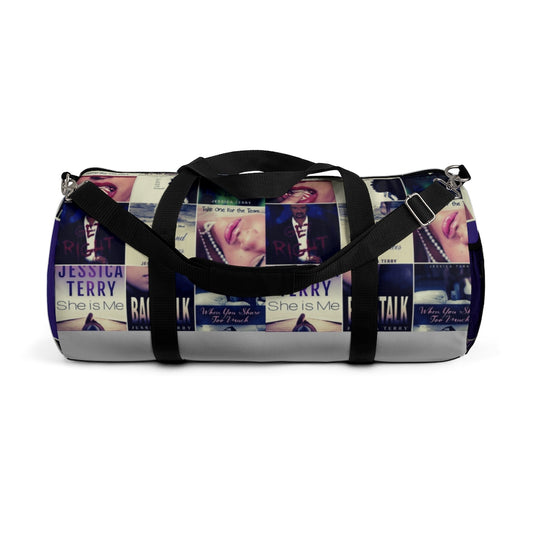 Book Collage Duffel Bag