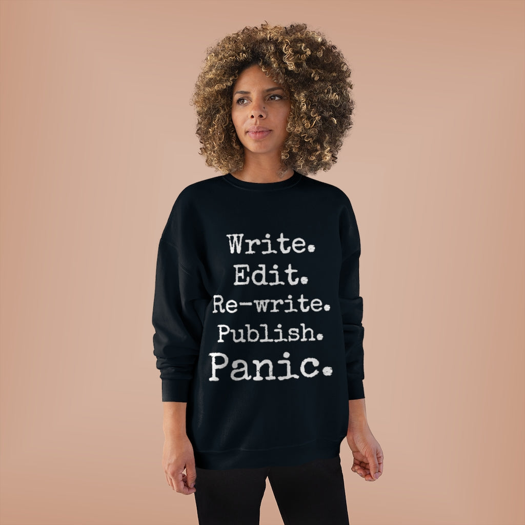 Writing Process Unisex Crewneck Sweatshirt