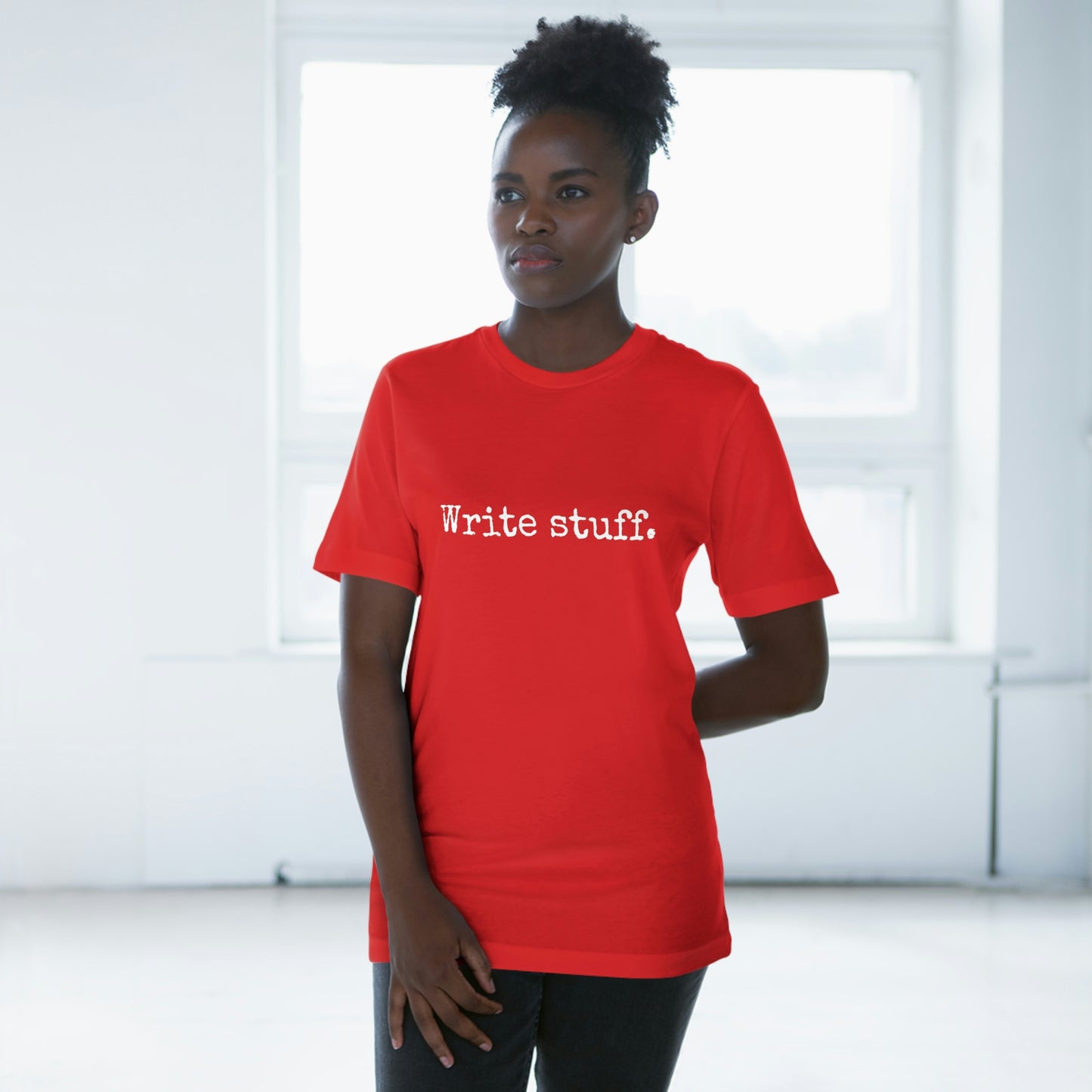 Write Stuff Unisex Deluxe T-shirt