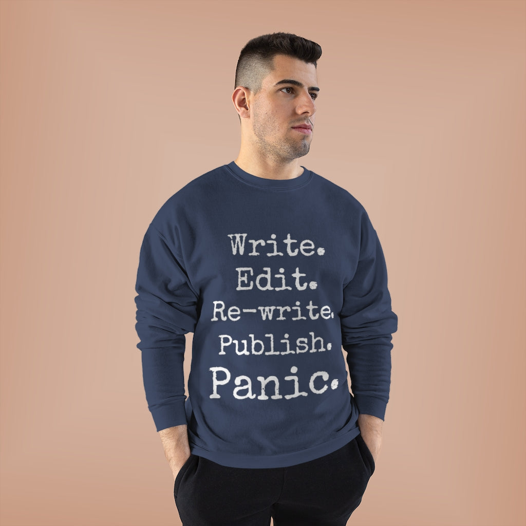 Writing Process Unisex Crewneck Sweatshirt