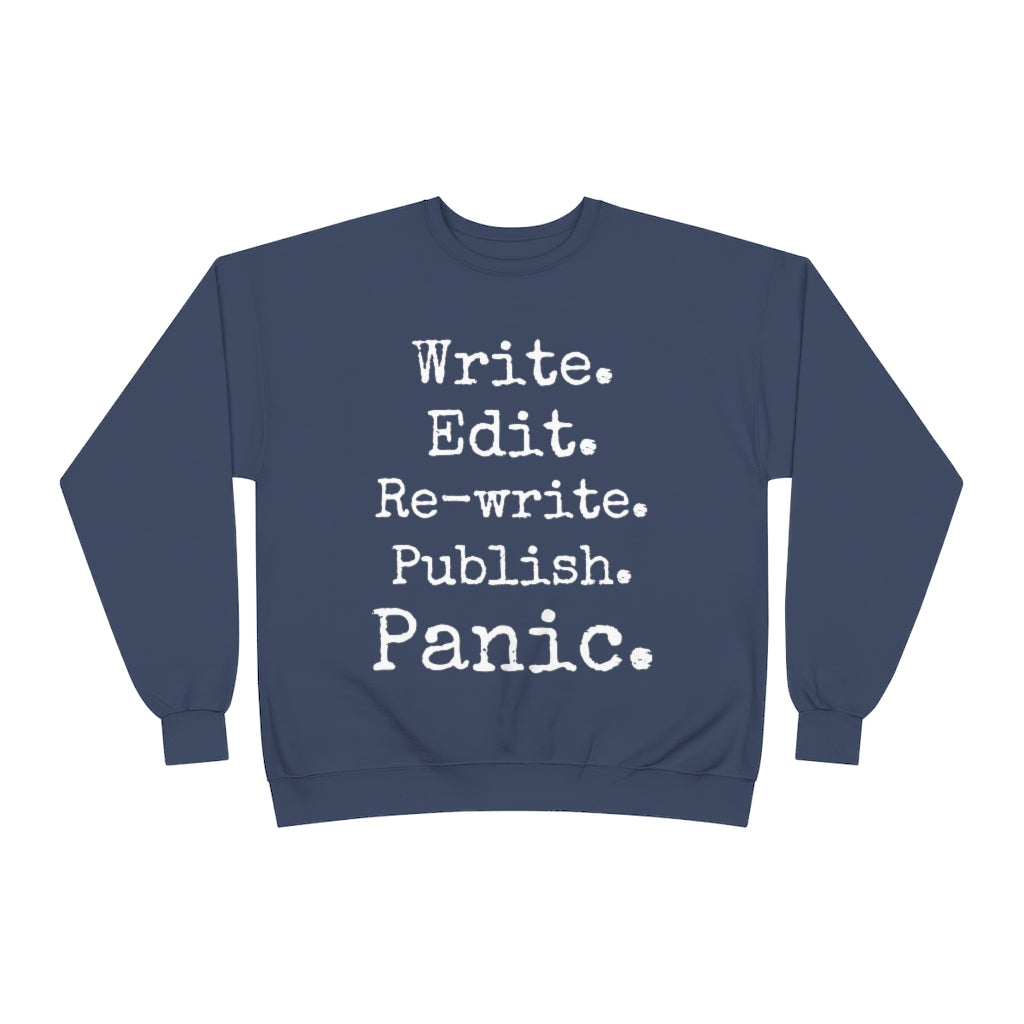 Writing Process Unisex Crewneck Sweatshirt