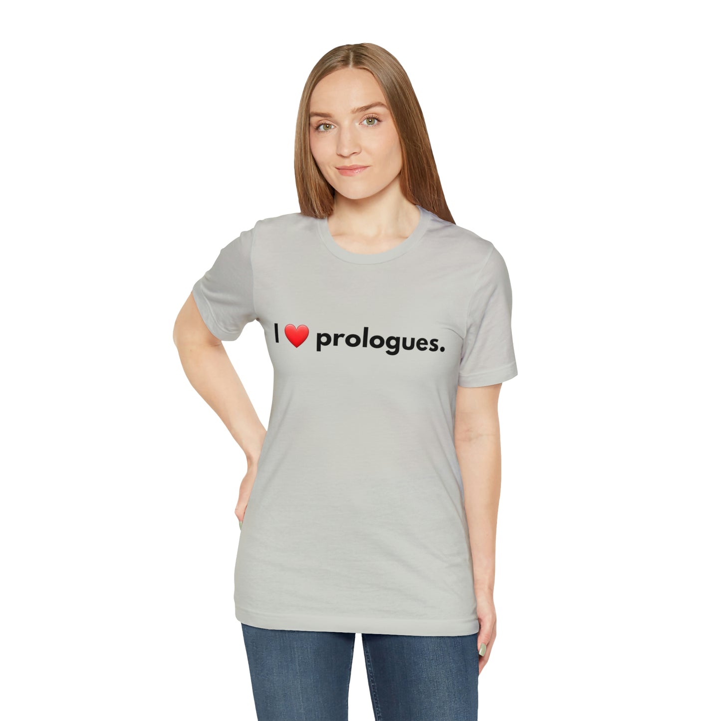 I heart Prologues Unisex Jersey Short Sleeve Tee