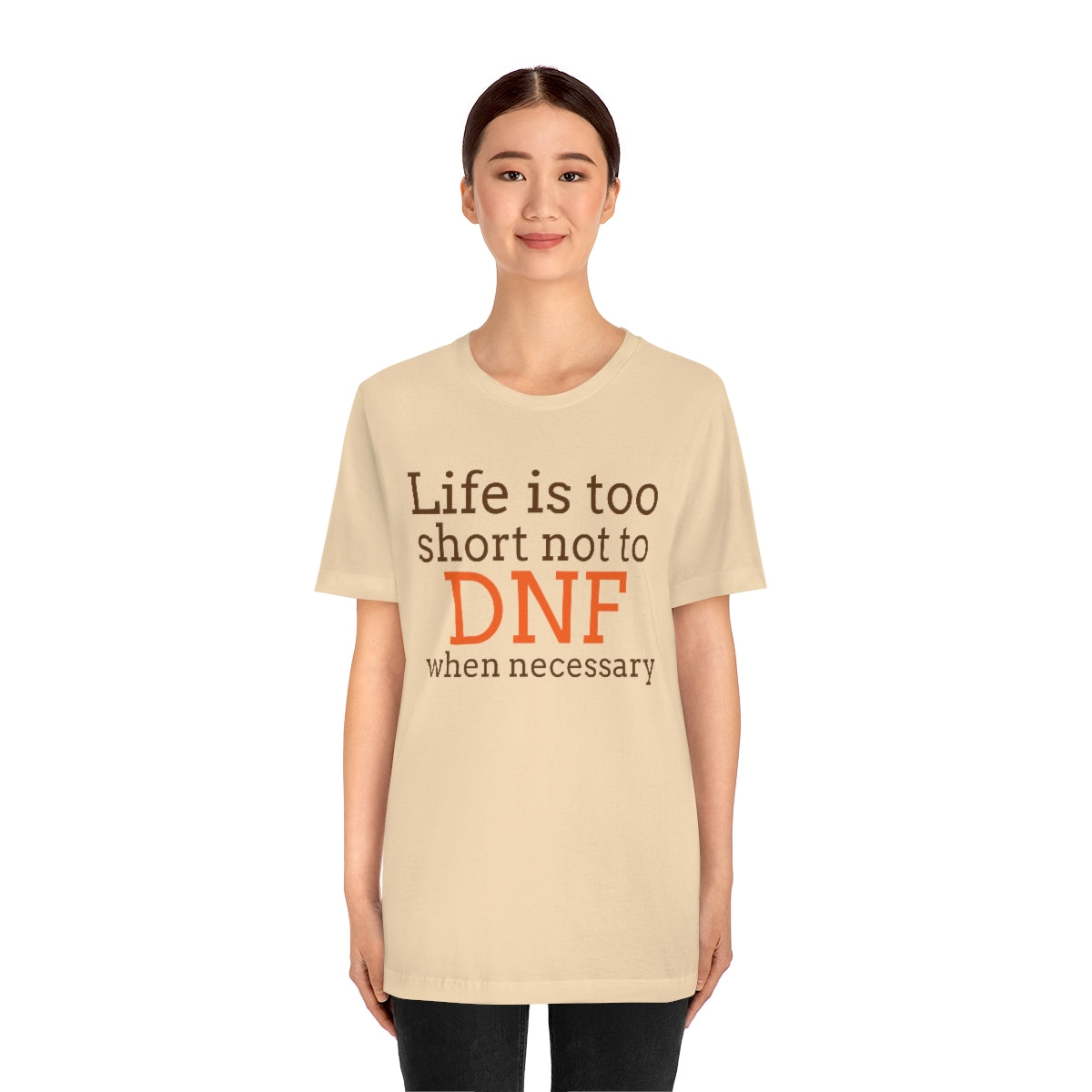 Life is Too Short Unisex Jersey Tee