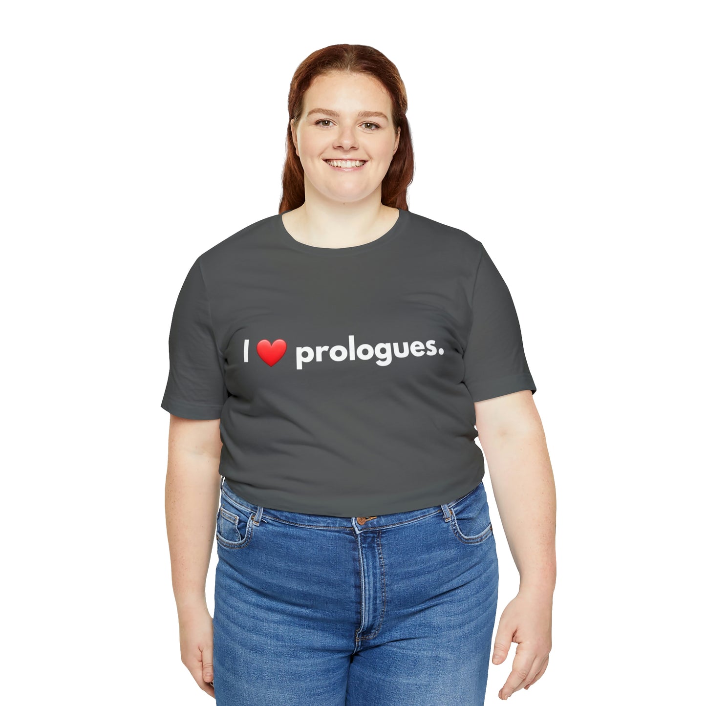 I heart Prologues Unisex Jersey Short Sleeve Tee