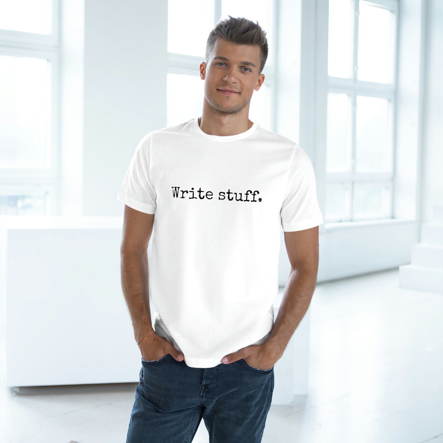 Write Stuff Unisex Deluxe T-shirt