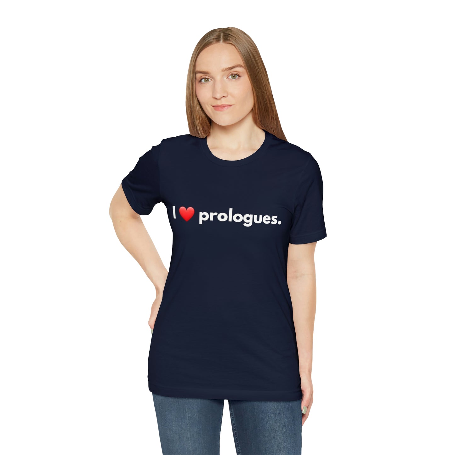 I heart Prologues Unisex Jersey Short Sleeve Tee