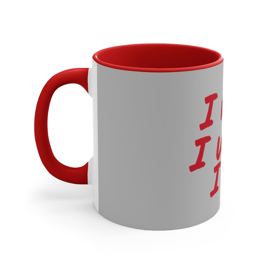 'I Read I Write I Sip' 11oz Accent Mug