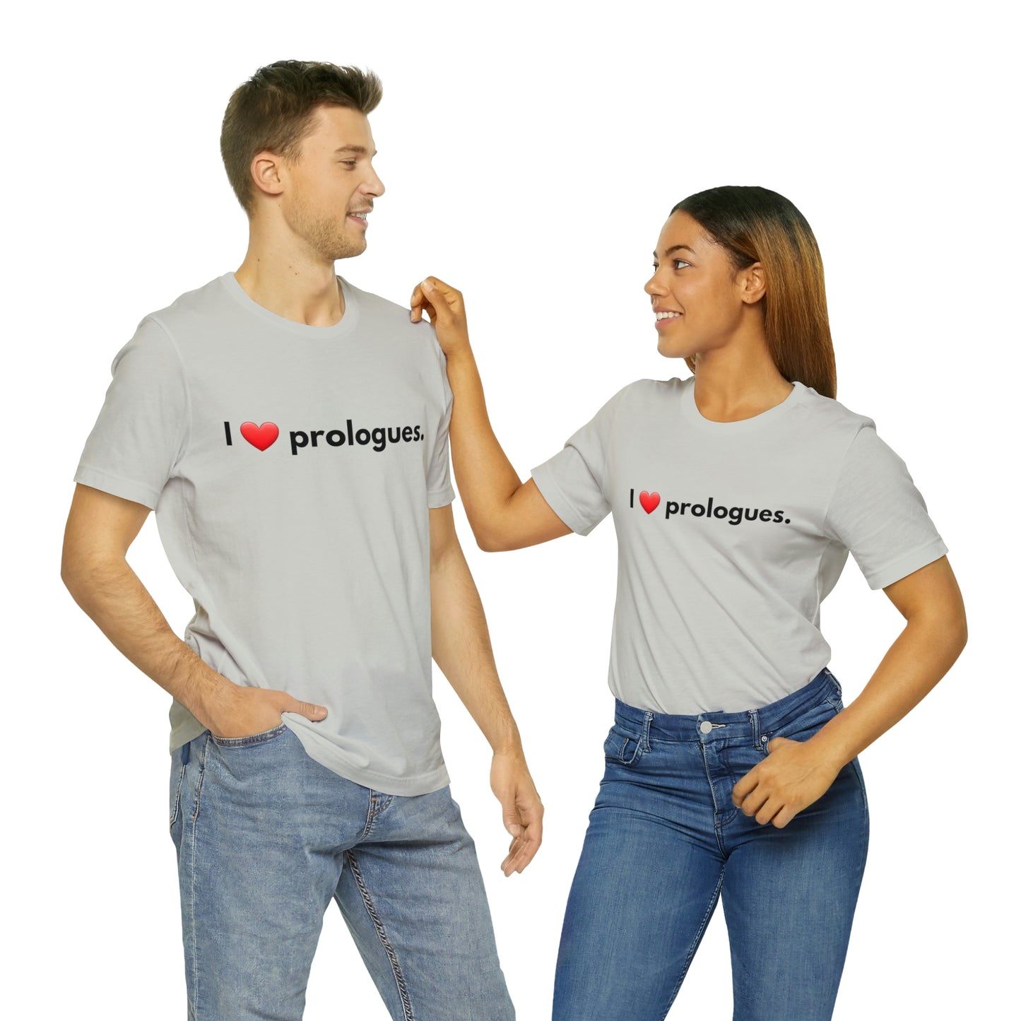 I heart Prologues Unisex Jersey Short Sleeve Tee