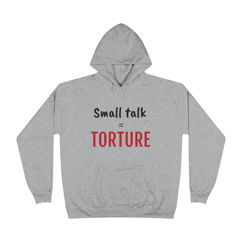 'Small Talk' Pullover Unisex Hoodie