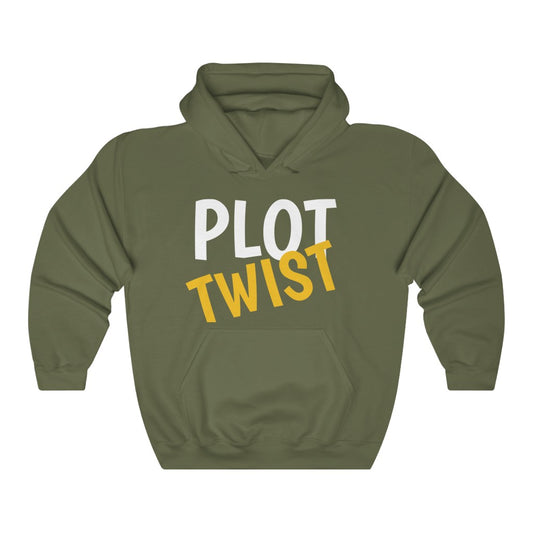 Plot Twist Unisex Hooded Sweatshirt