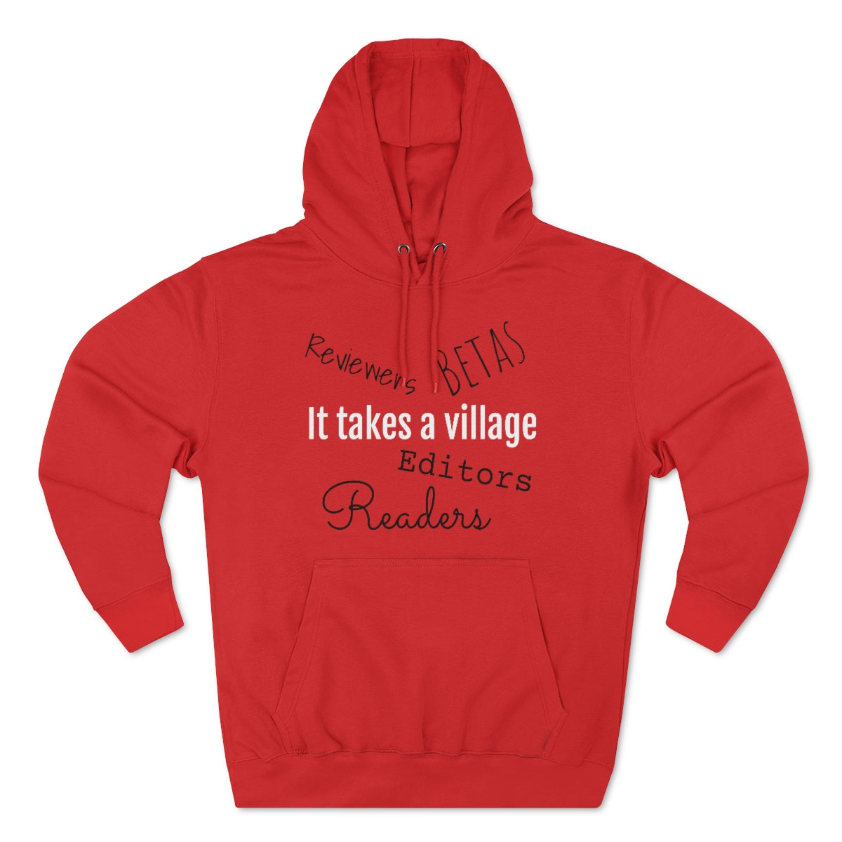 It Takes a Village Unisex Premium Pullover Hoodie