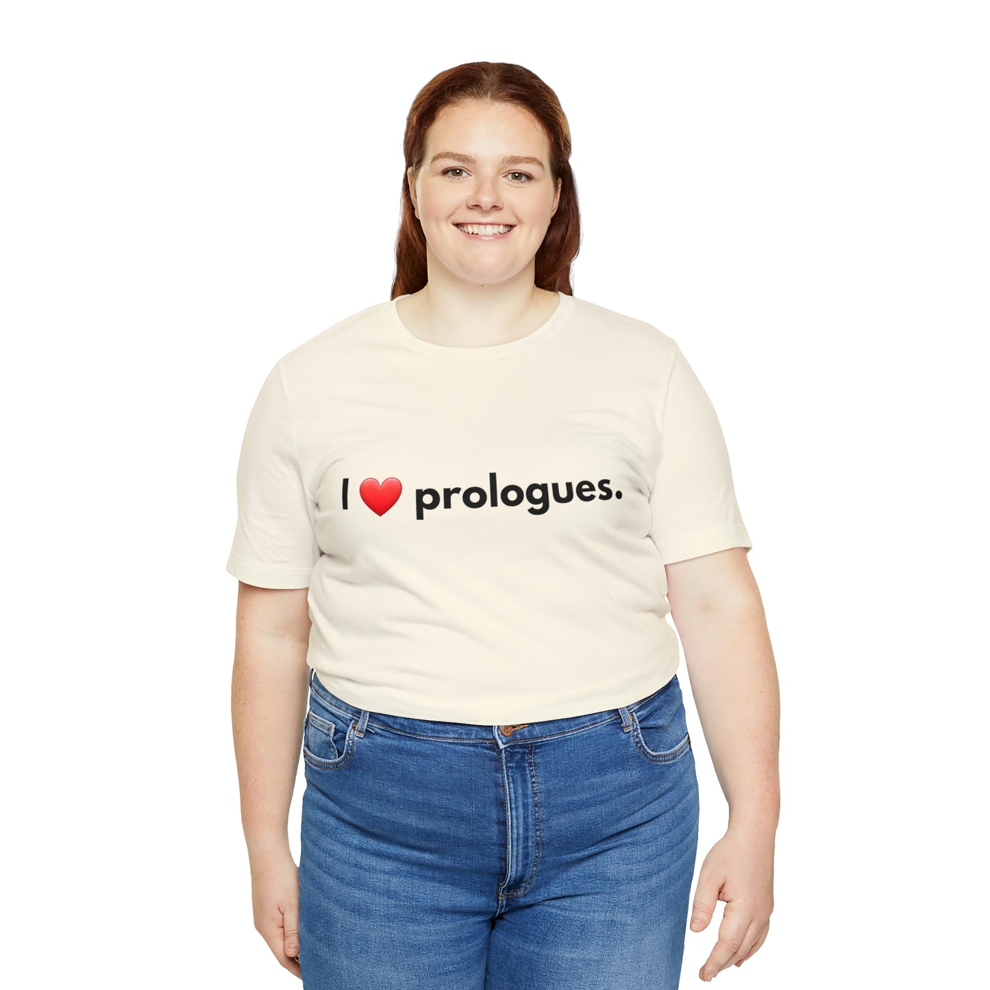 I heart Prologues Unisex Jersey Short Sleeve Tee