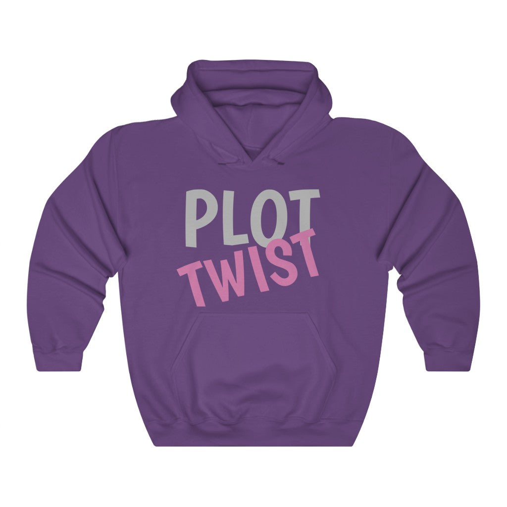 Plot Twist Unisex Hooded Sweatshirt