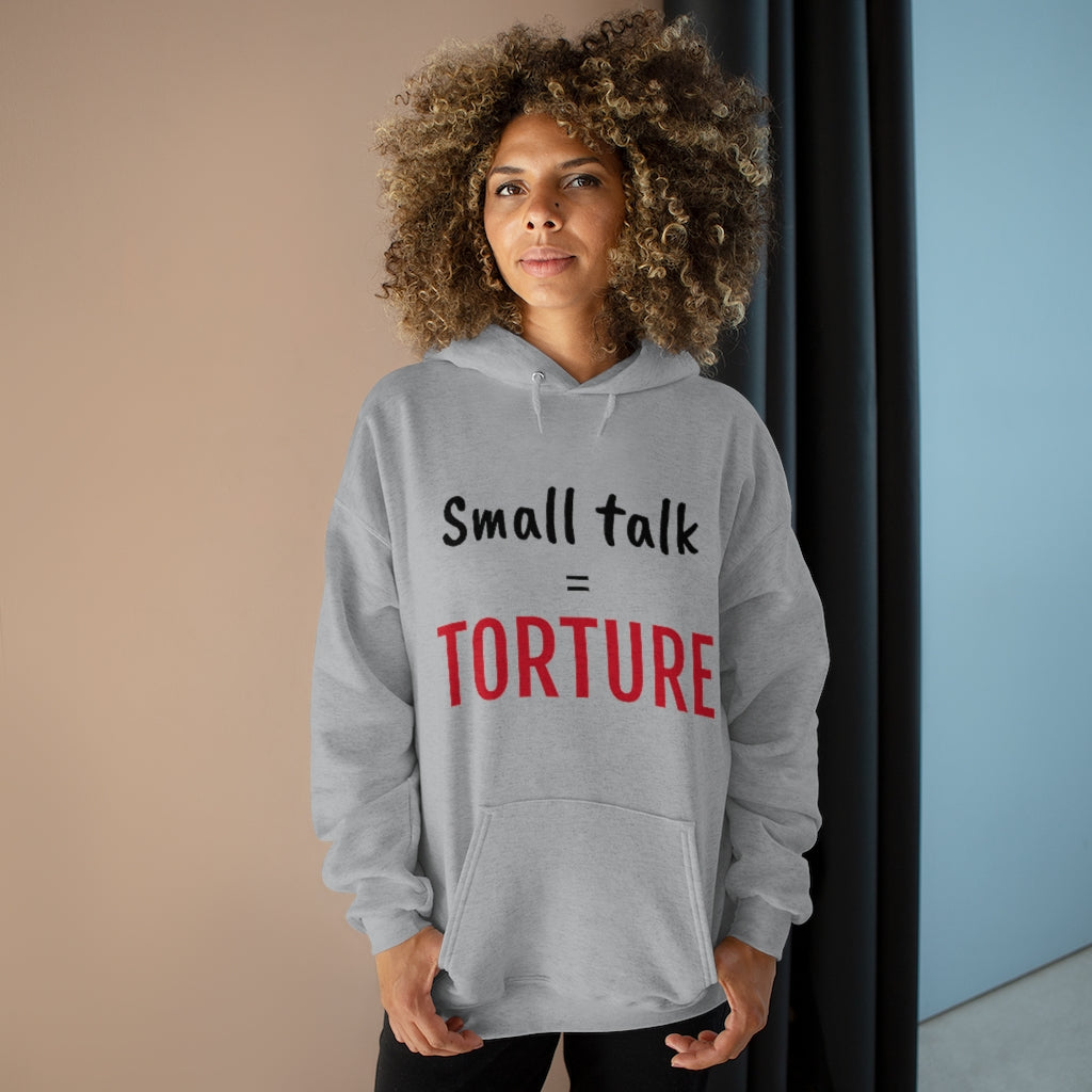 'Small Talk' Pullover Unisex Hoodie