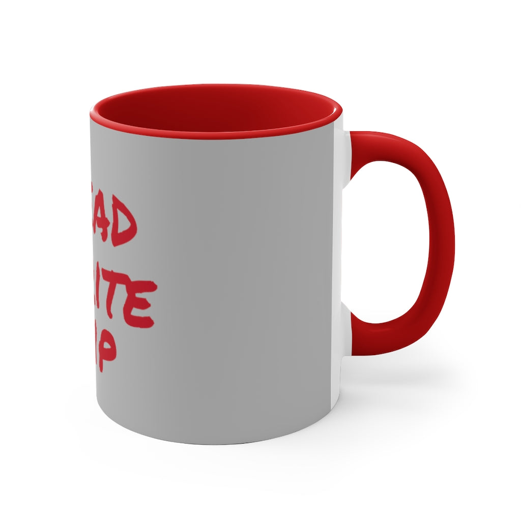 'I Read I Write I Sip' 11oz Accent Mug