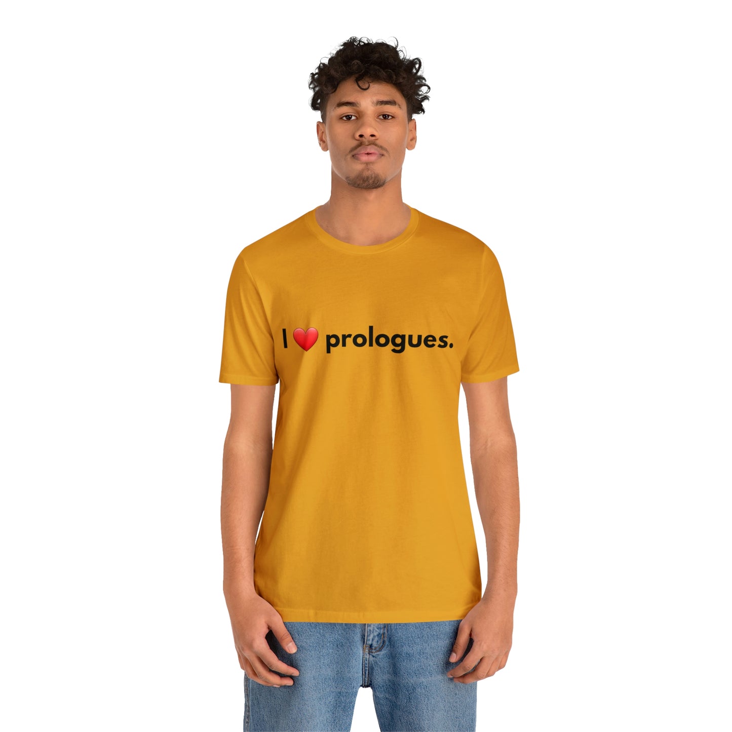 I heart Prologues Unisex Jersey Short Sleeve Tee