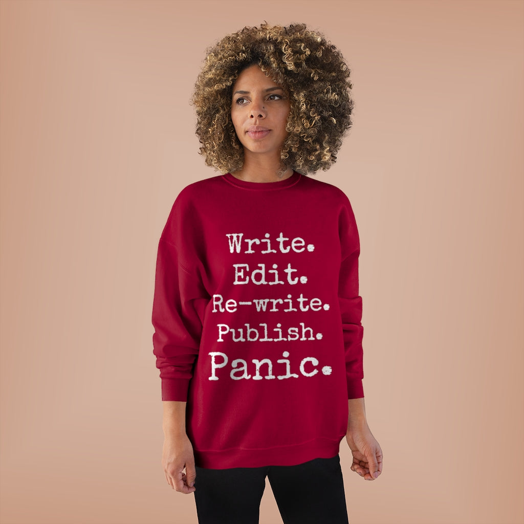 Writing Process Unisex Crewneck Sweatshirt