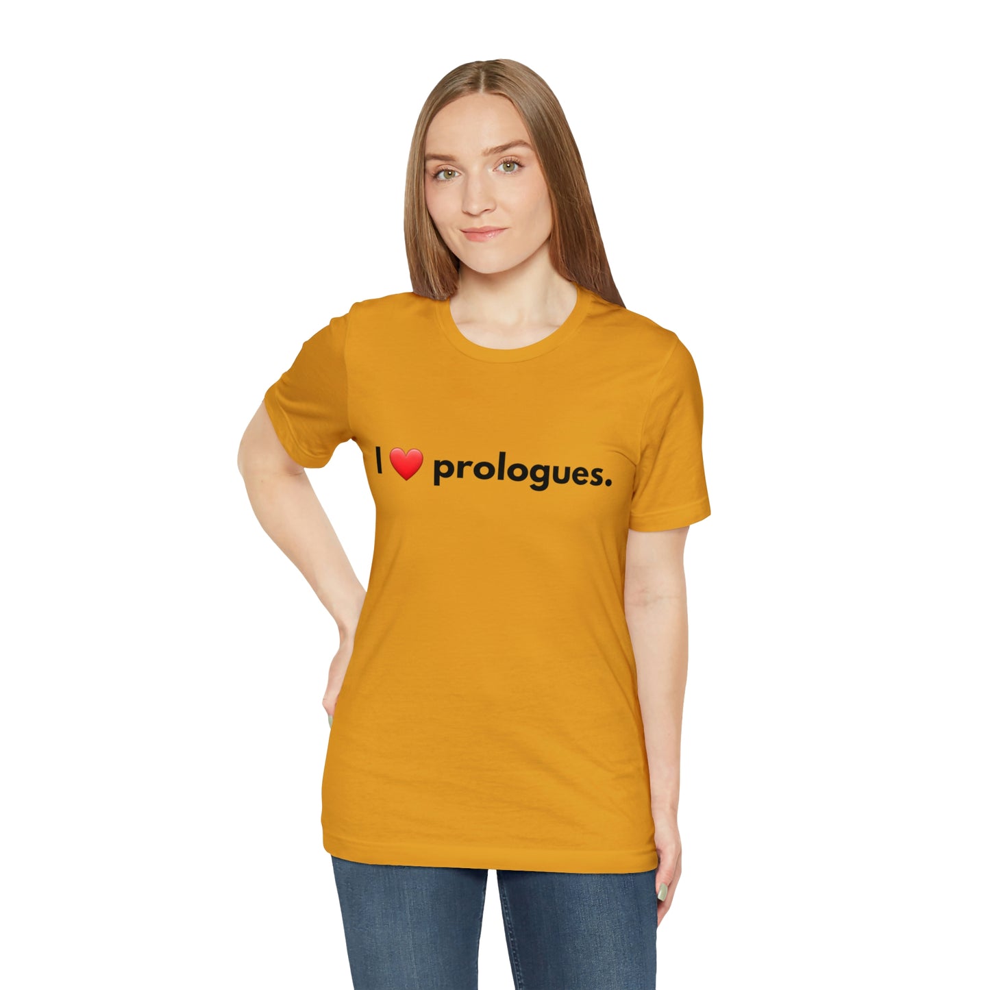 I heart Prologues Unisex Jersey Short Sleeve Tee