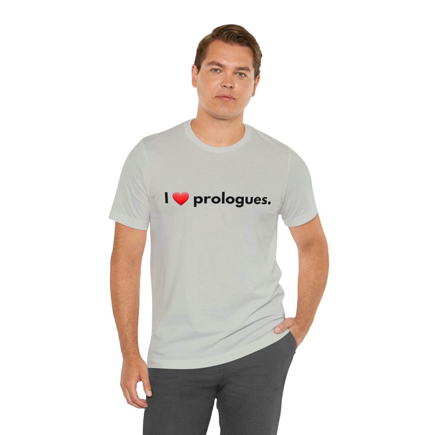 I heart Prologues Unisex Jersey Short Sleeve Tee