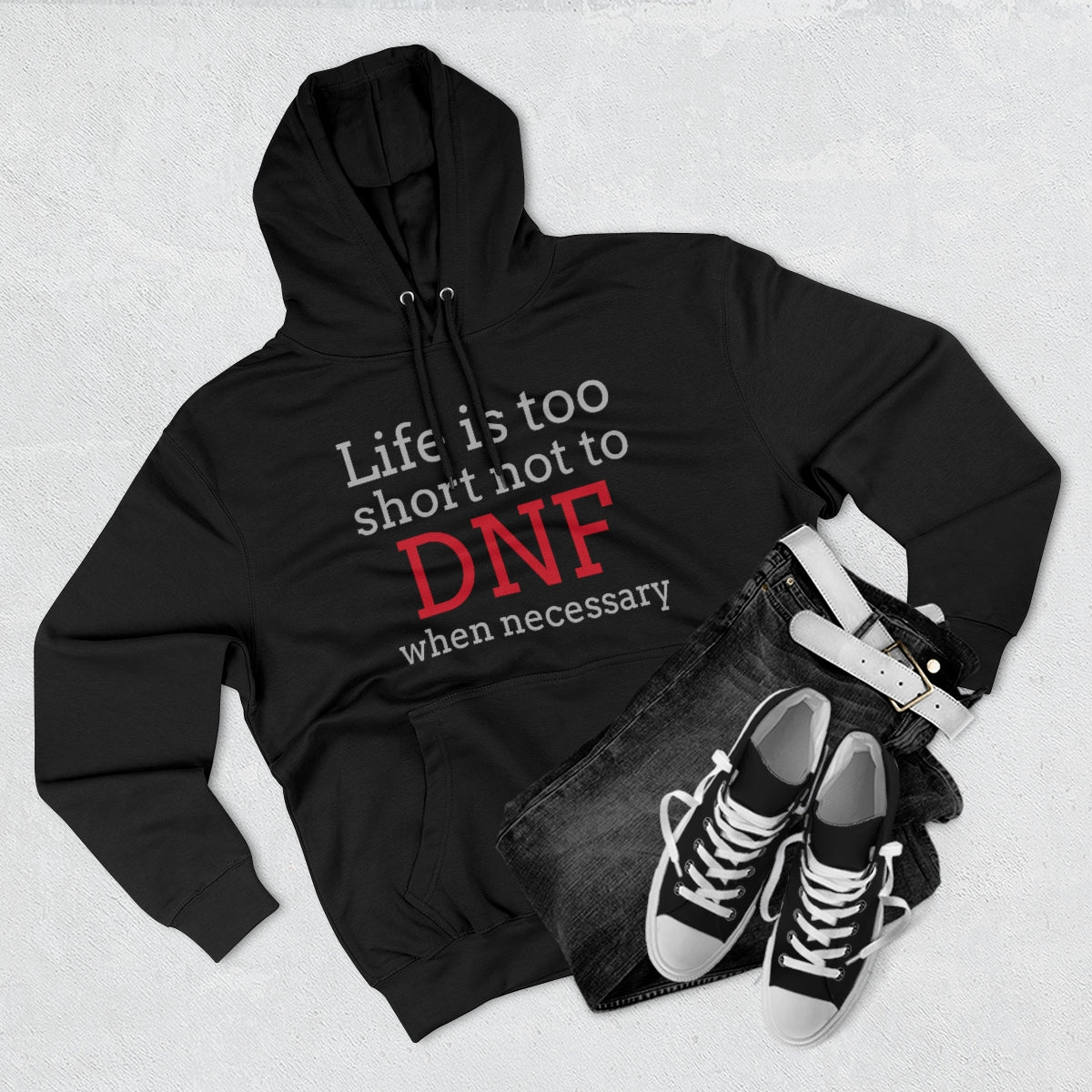 Life is Too Short Unisex Pullover Hoodie