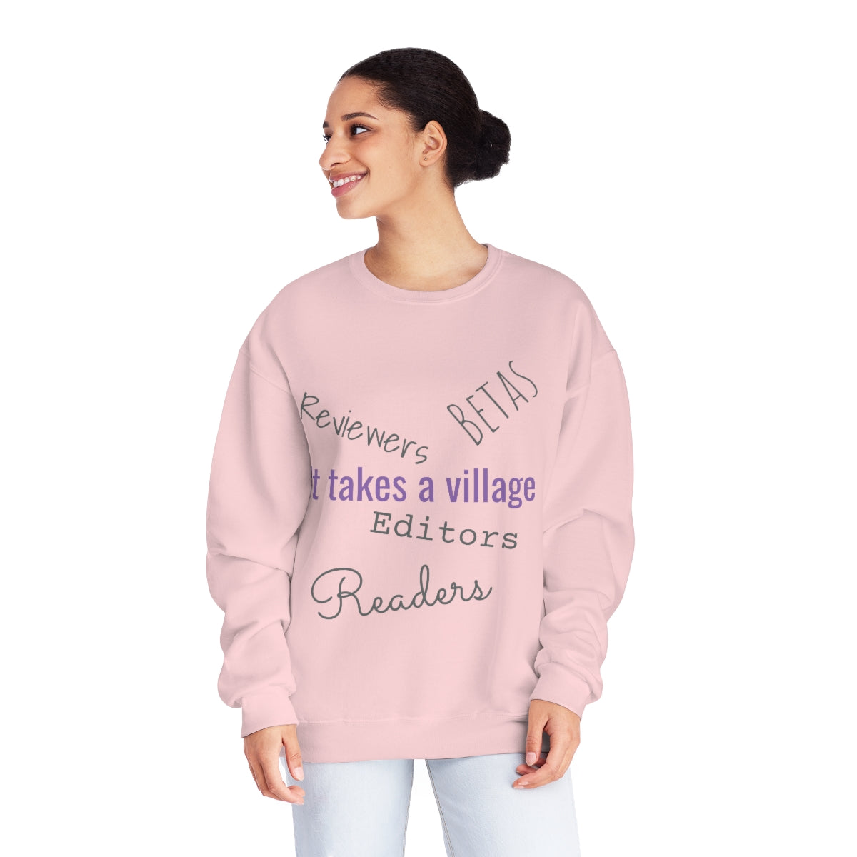 It Takes a Village Unisex Crewneck Sweatshirt