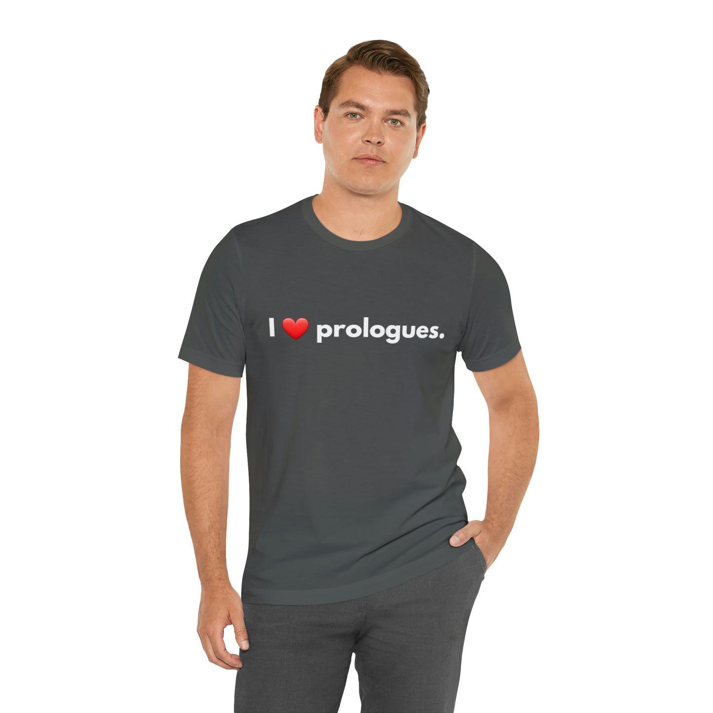 I heart Prologues Unisex Jersey Short Sleeve Tee