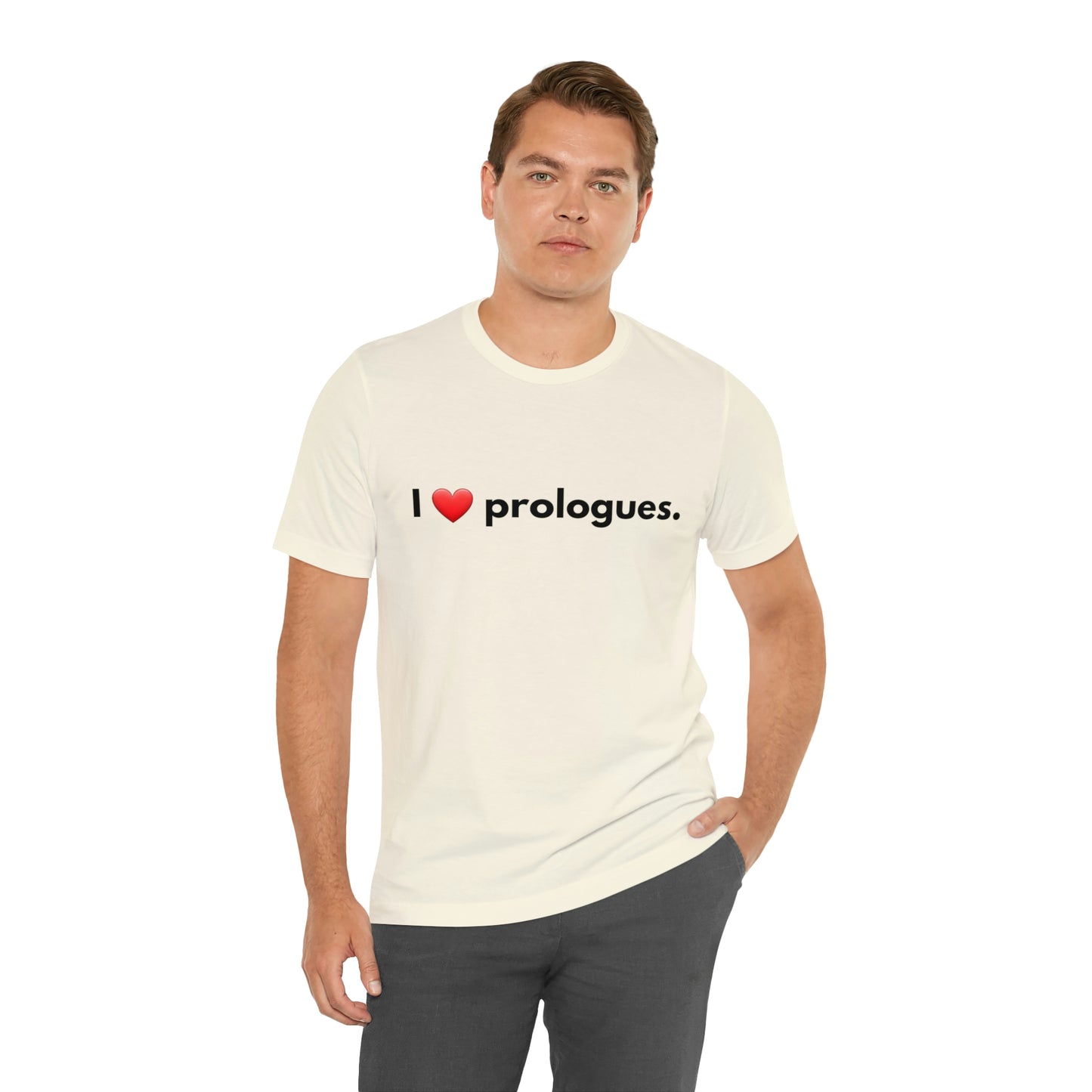 I heart Prologues Unisex Jersey Short Sleeve Tee