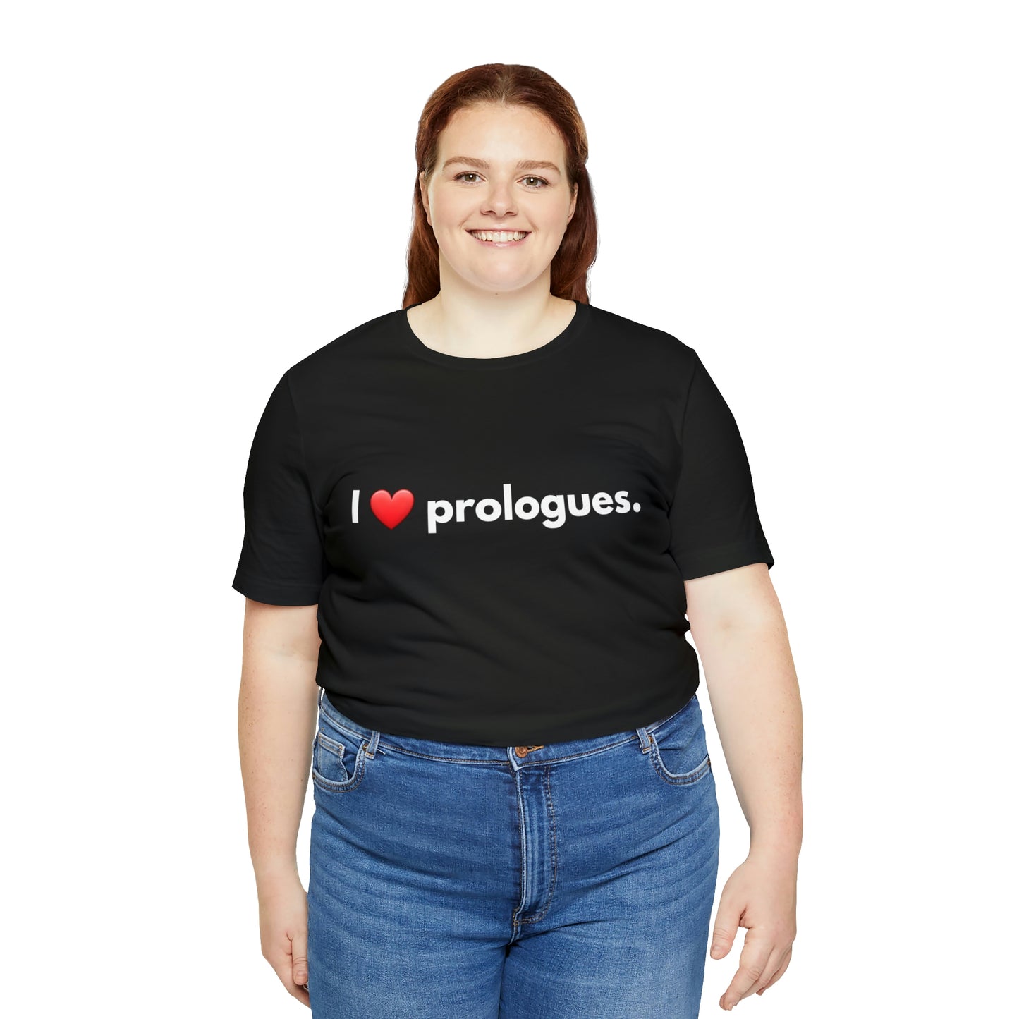 I heart Prologues Unisex Jersey Short Sleeve Tee