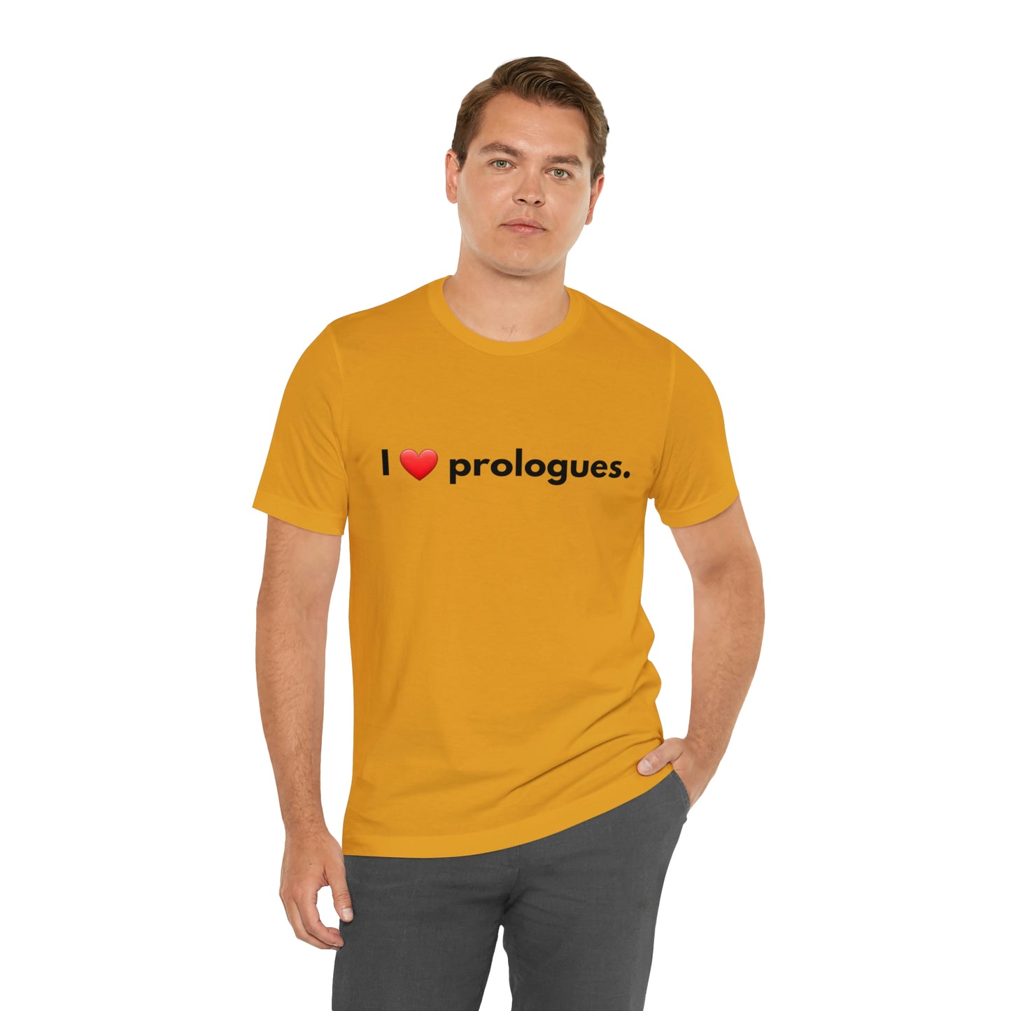 I heart Prologues Unisex Jersey Short Sleeve Tee