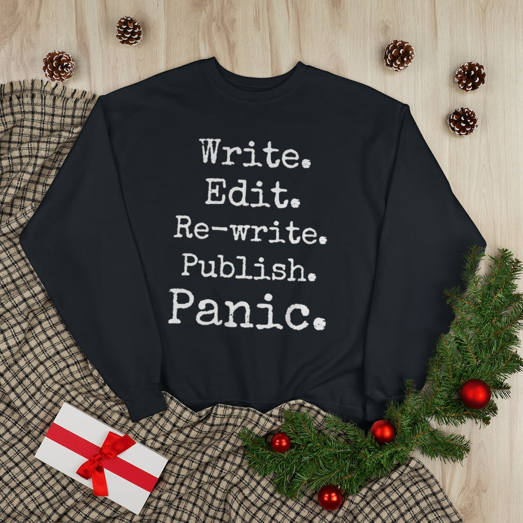 Writing Process Unisex Crewneck Sweatshirt