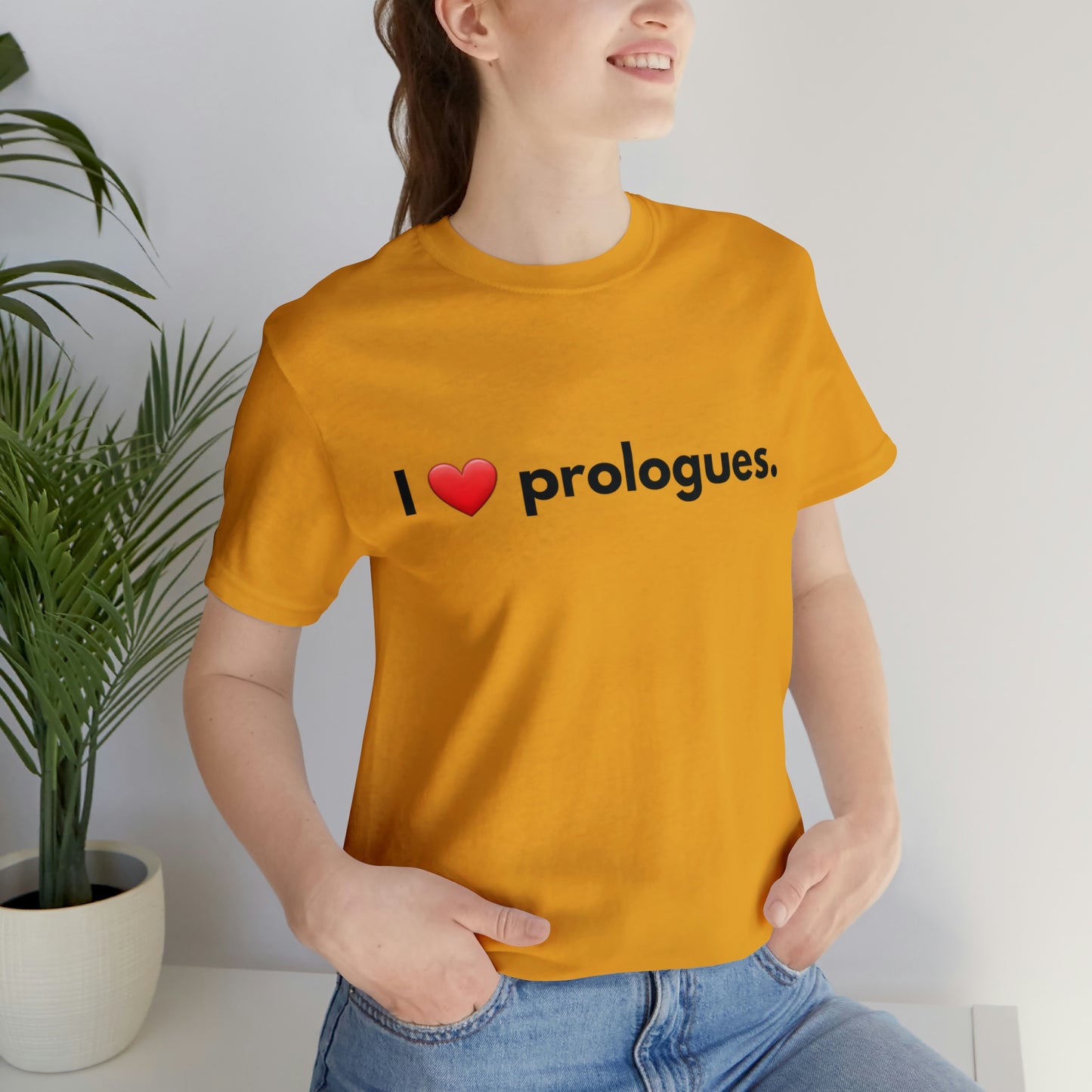 I heart Prologues Unisex Jersey Short Sleeve Tee