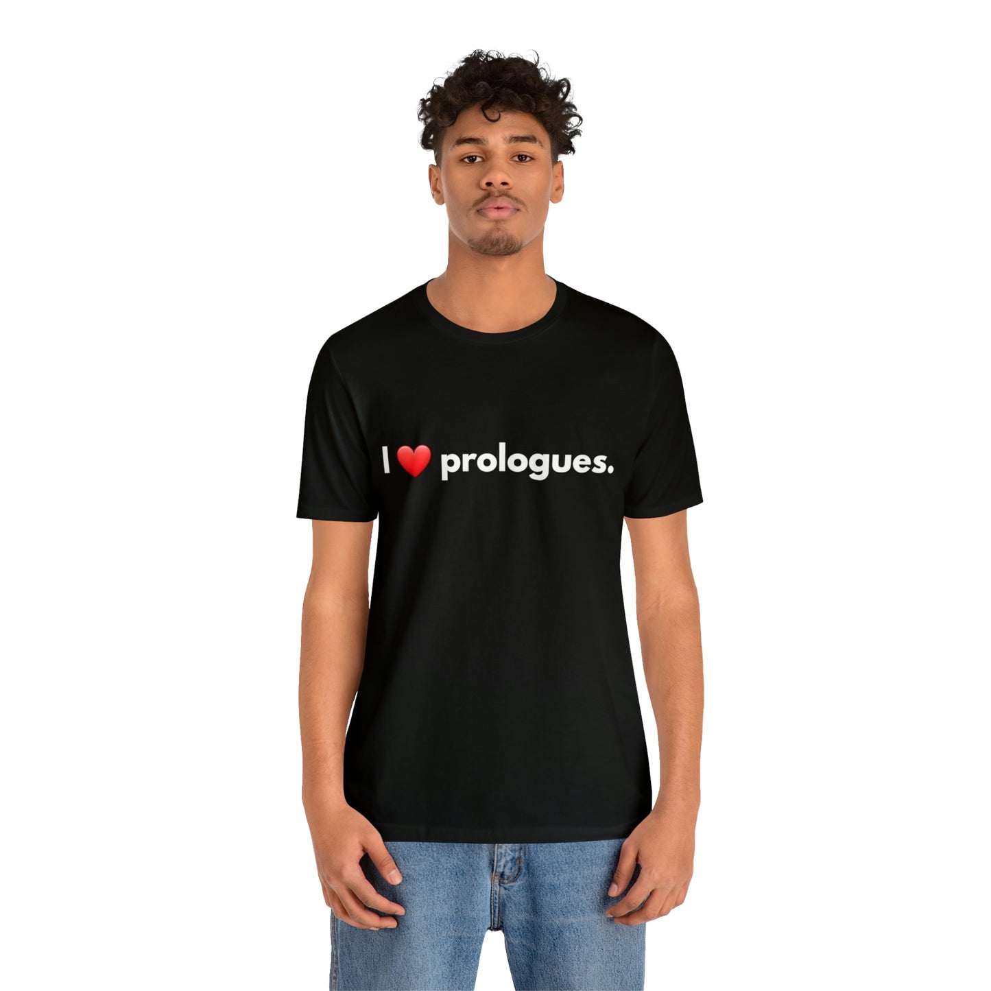 I heart Prologues Unisex Jersey Short Sleeve Tee