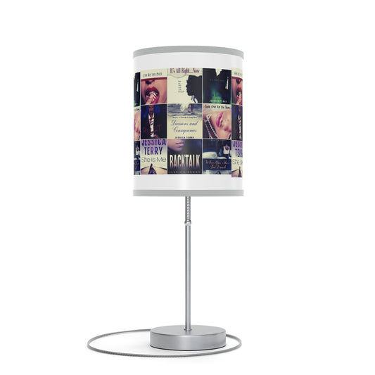 Book Collage Lamp on a Stand, US|CA plug