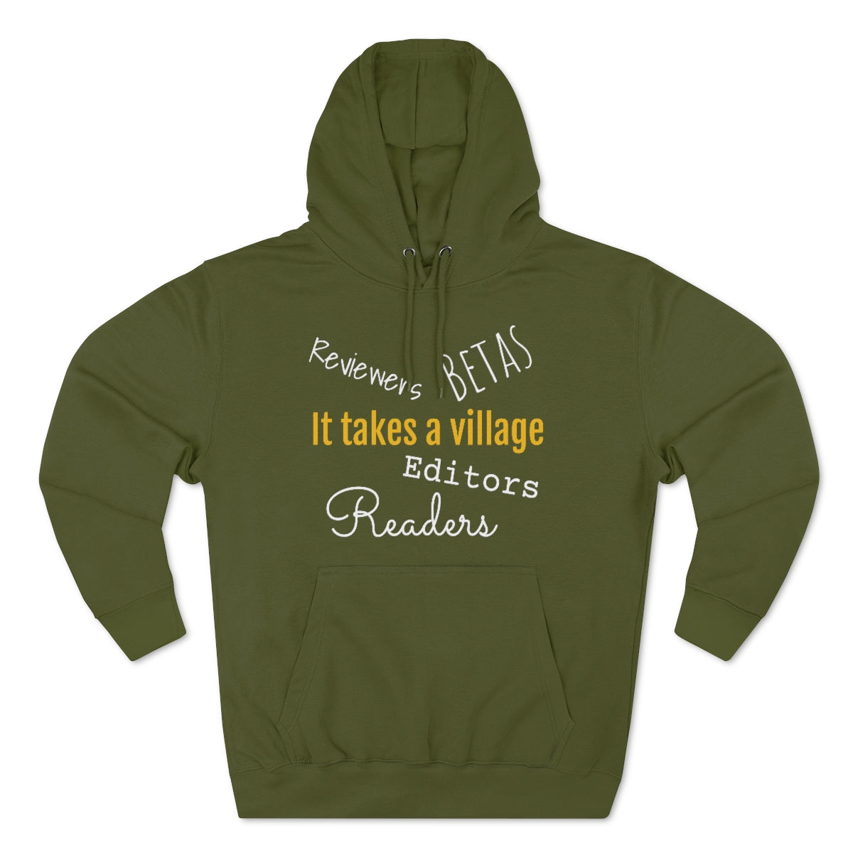 It Takes a Village Unisex Premium Pullover Hoodie