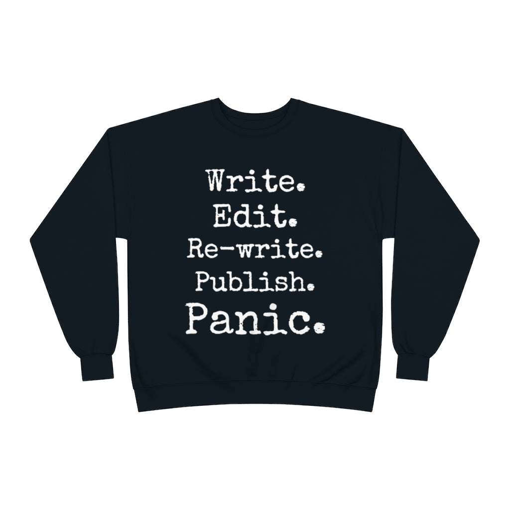 Writing Process Unisex Crewneck Sweatshirt