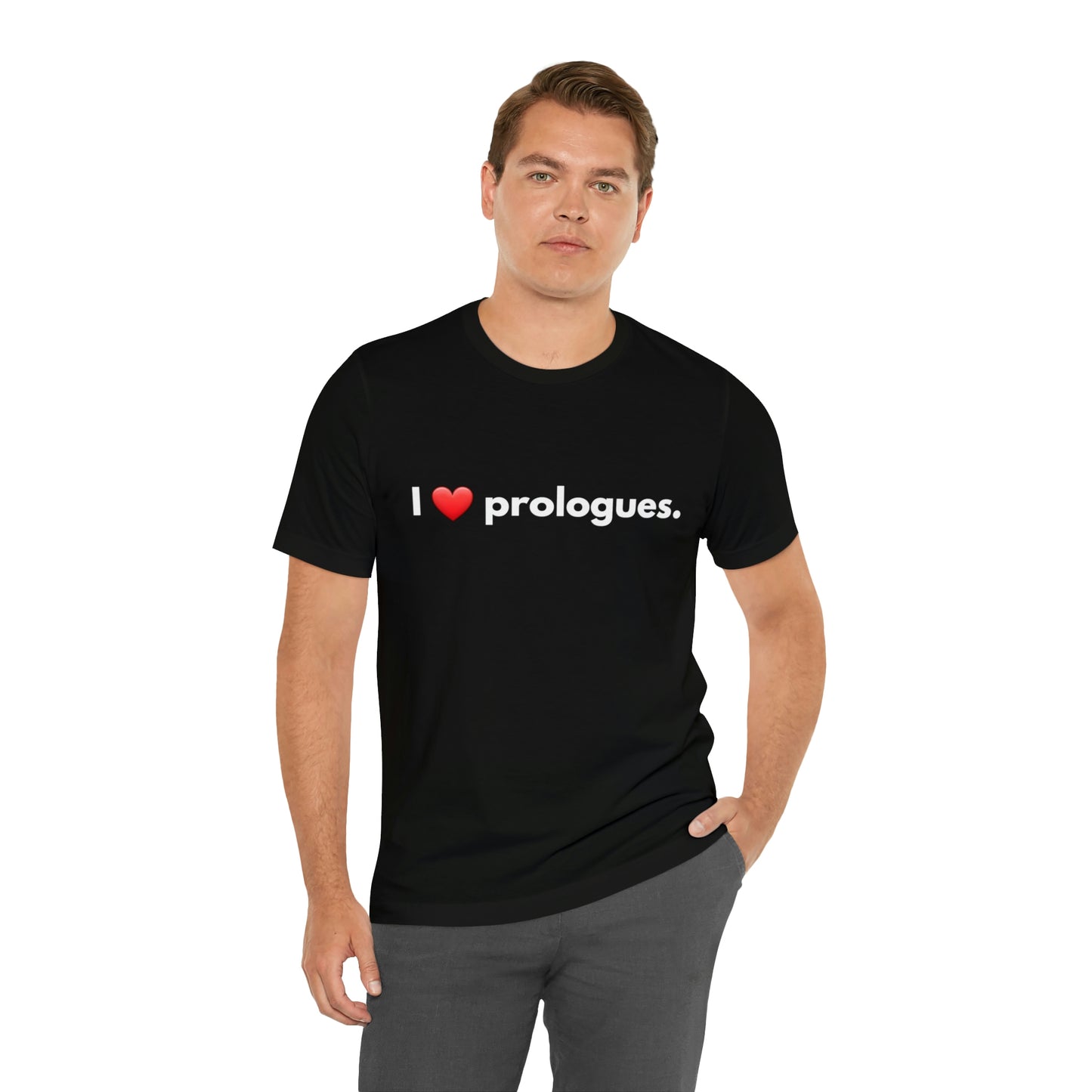 I heart Prologues Unisex Jersey Short Sleeve Tee