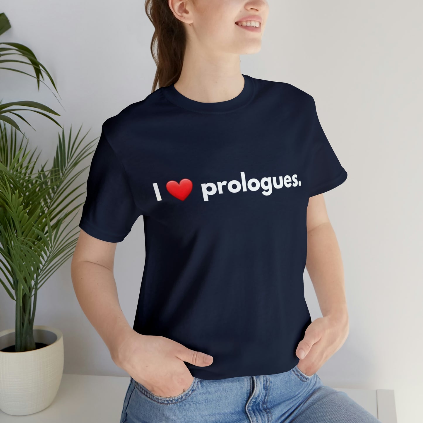 I heart Prologues Unisex Jersey Short Sleeve Tee