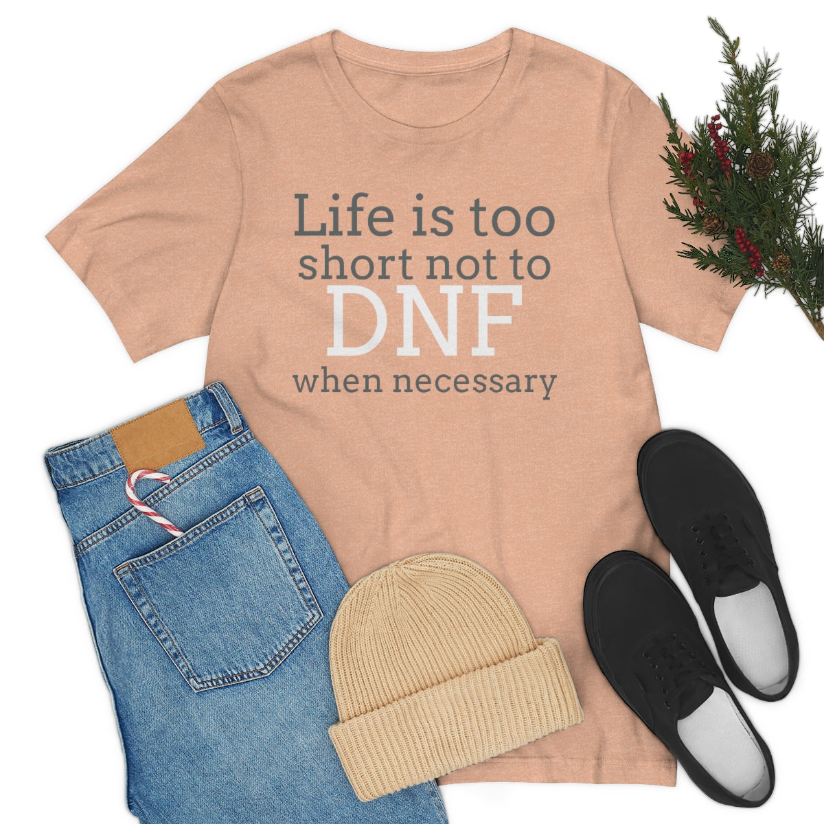 Life is Too Short Unisex Jersey Tee