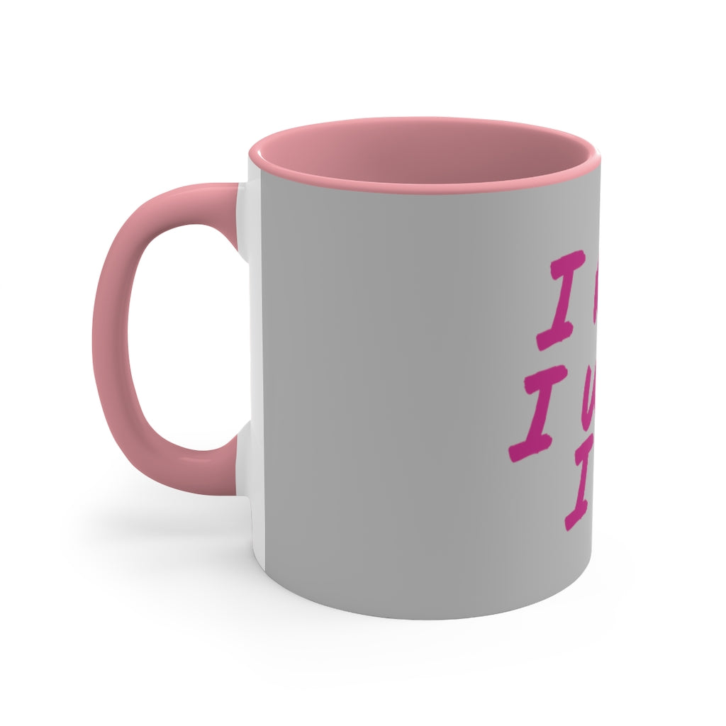 'I Read I Write I Sip' 11oz Accent Mug