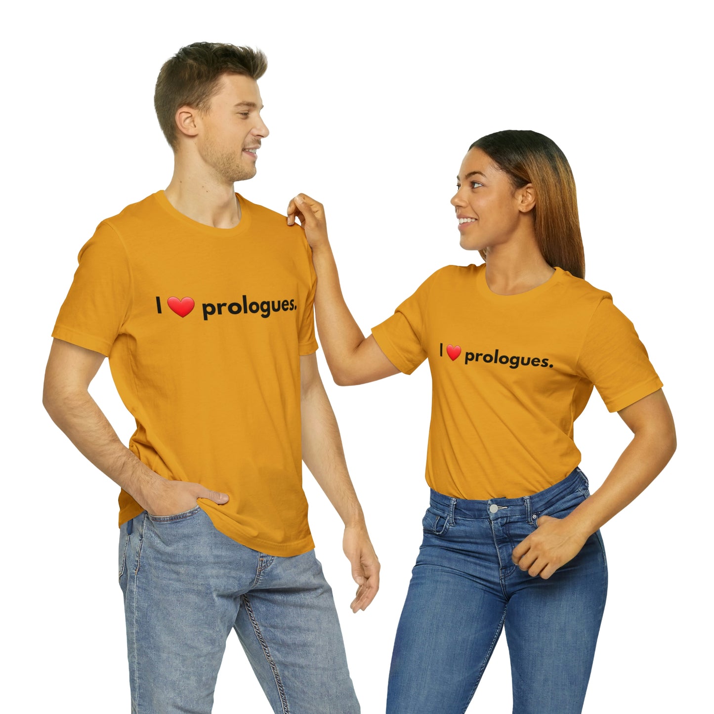 I heart Prologues Unisex Jersey Short Sleeve Tee