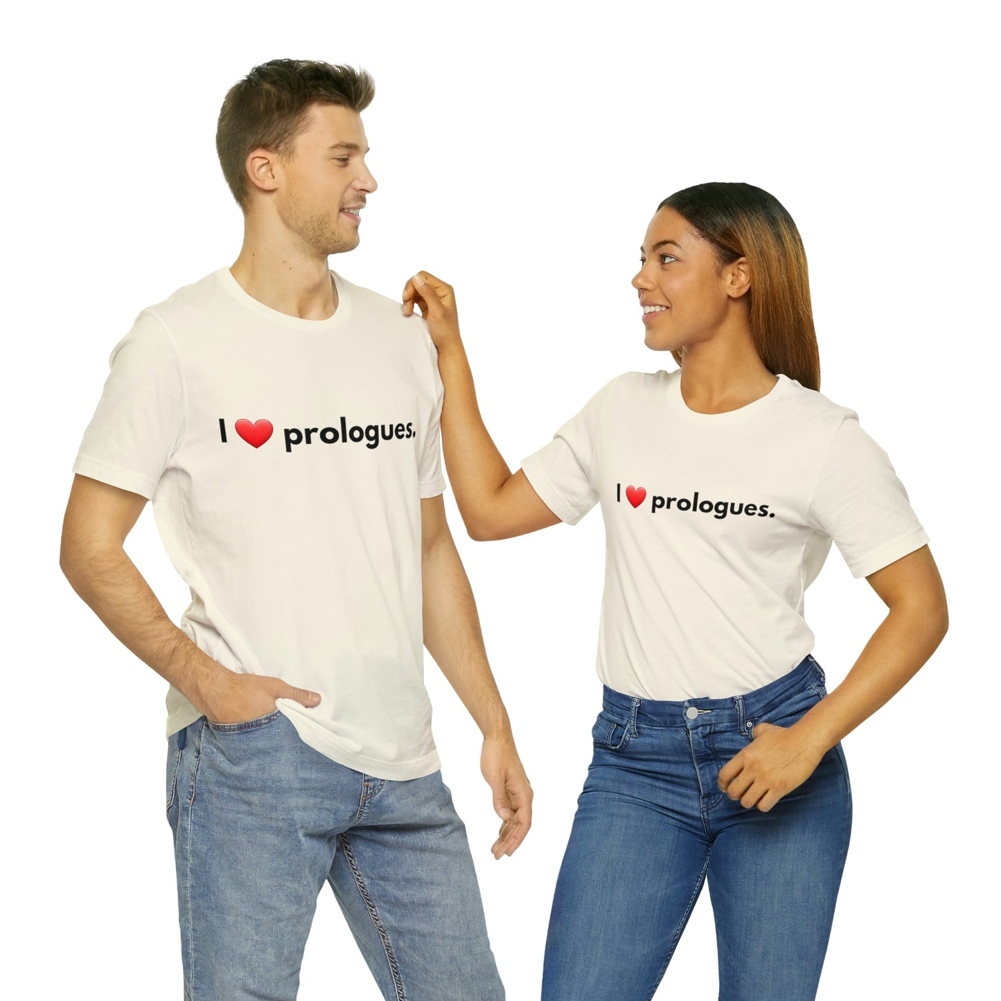 I heart Prologues Unisex Jersey Short Sleeve Tee