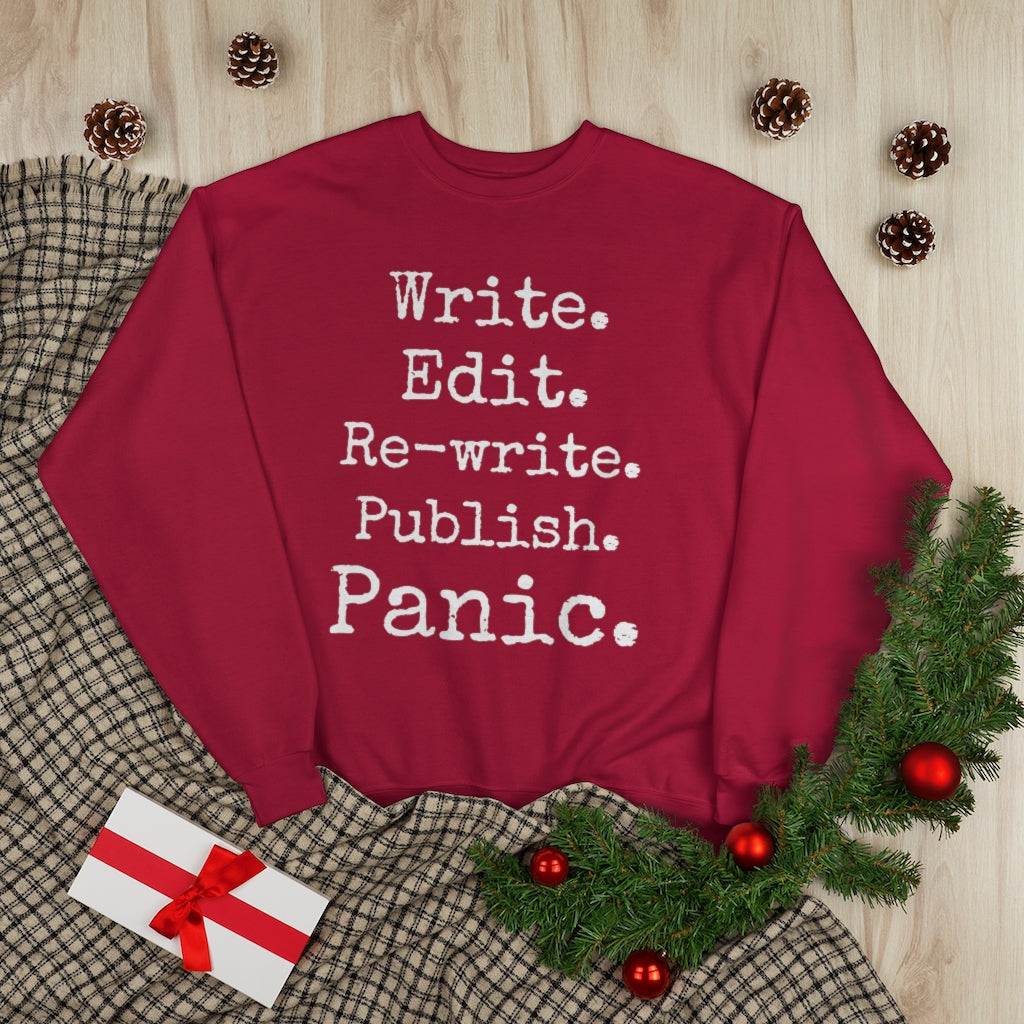 Writing Process Unisex Crewneck Sweatshirt