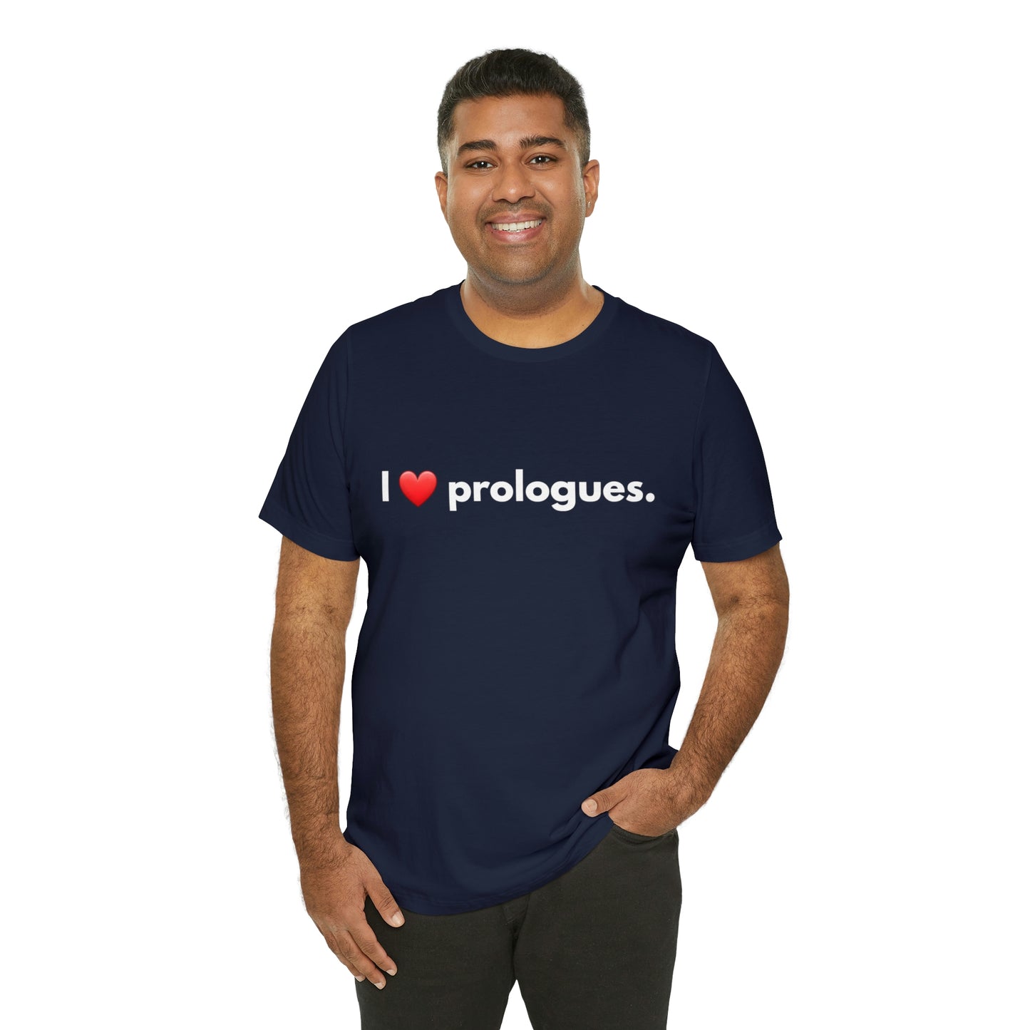 I heart Prologues Unisex Jersey Short Sleeve Tee