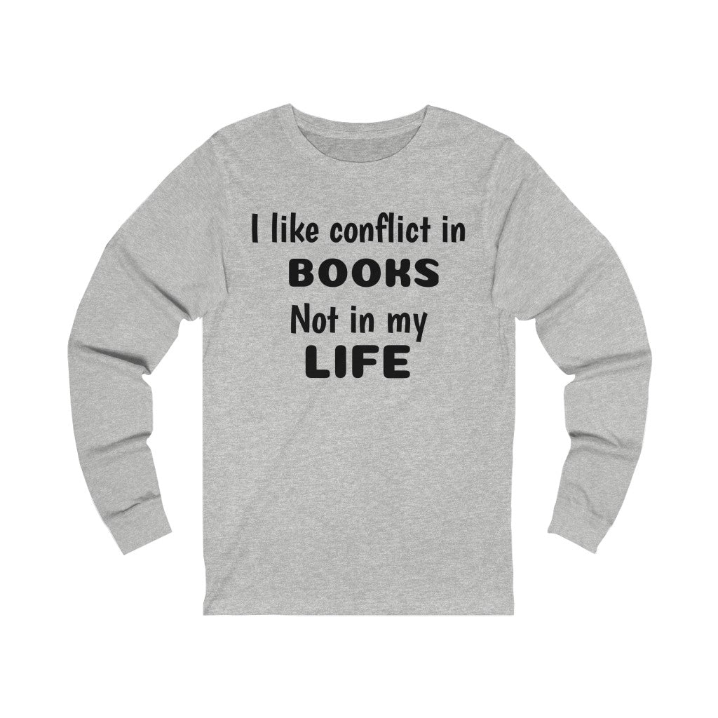 Conflict Unisex Jersey Long Sleeve Tee