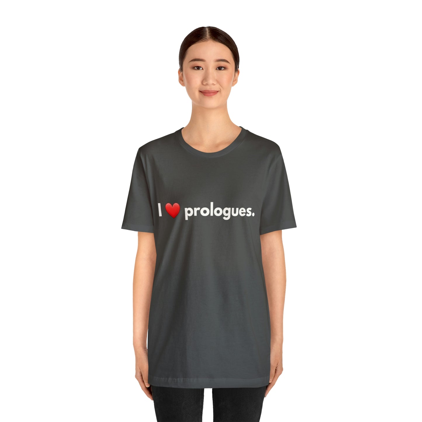 I heart Prologues Unisex Jersey Short Sleeve Tee