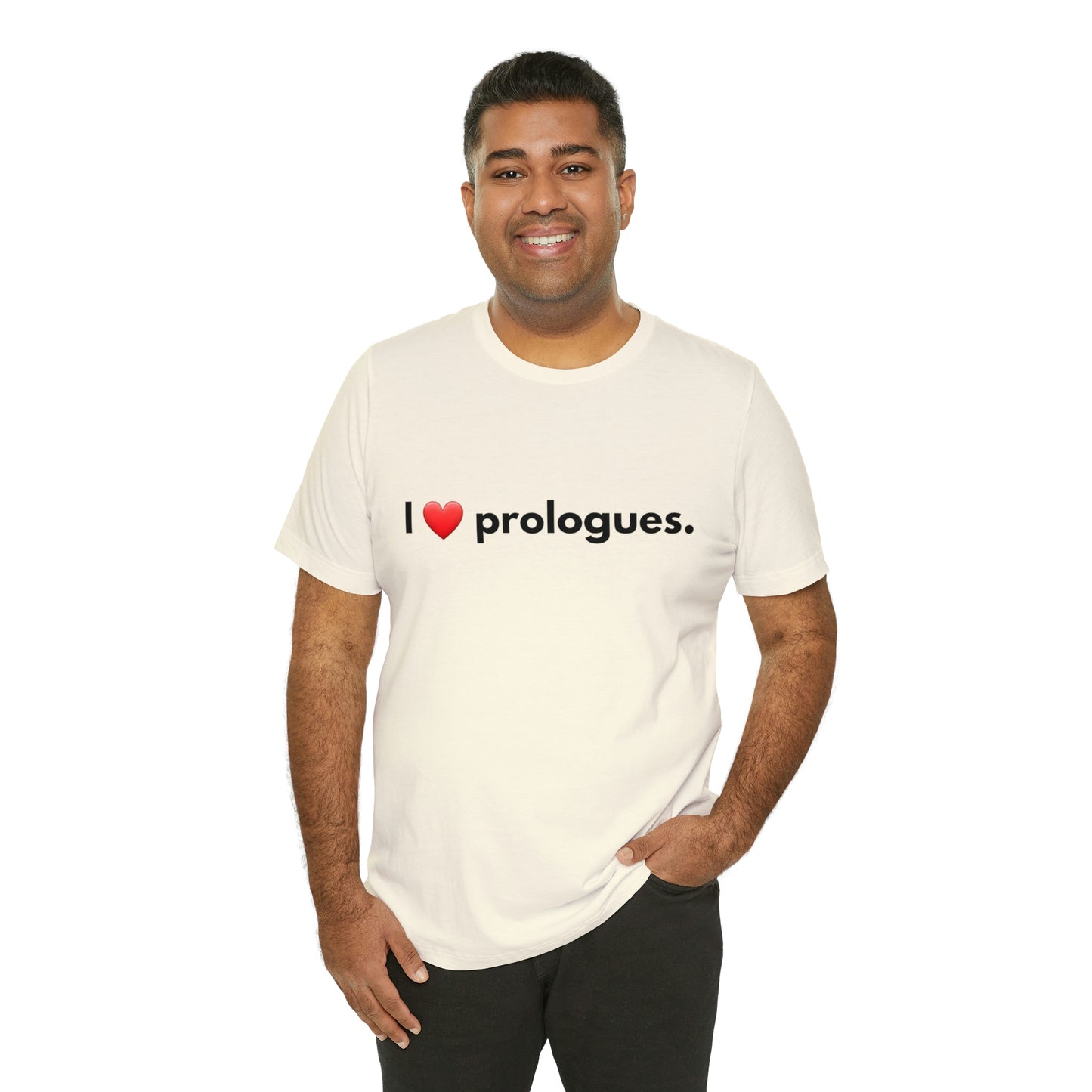 I heart Prologues Unisex Jersey Short Sleeve Tee